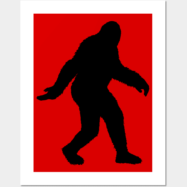 Sasquatch Wall Art by mercert